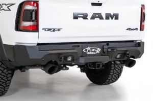 RAM 1500 TRX Bumper - Rear - Addictive Desert Designs - Stealth Fighter - Hammer Black - 2021